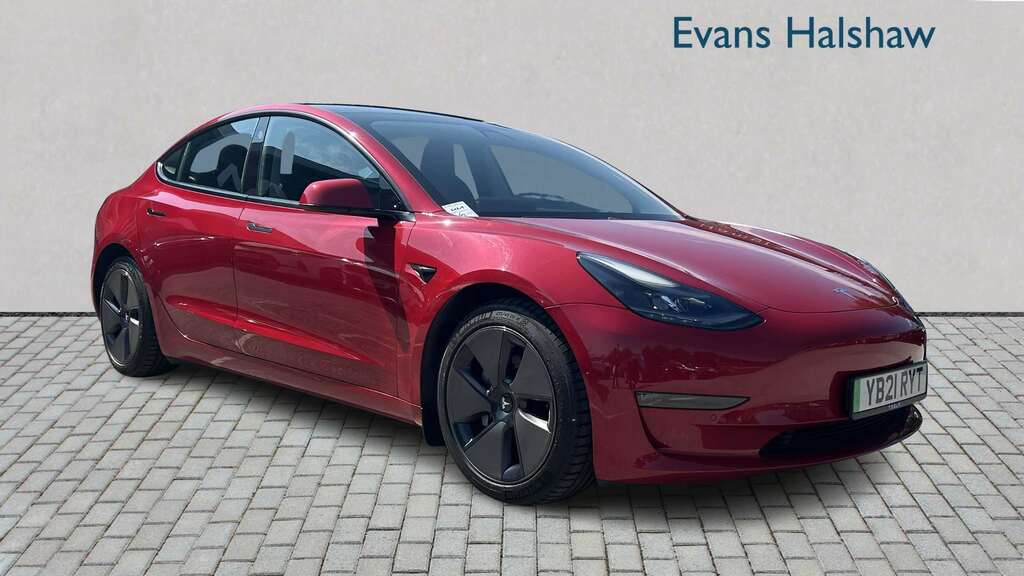 Tesla Model 3 Long Range Awd 2021 Red