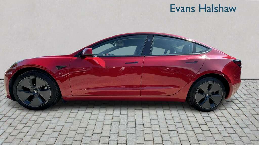 Tesla Model 3 Long Range Awd 2021 YB21RYT Red #4