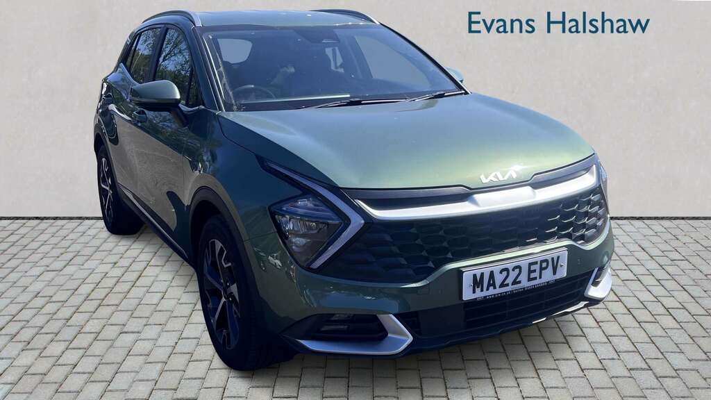 Kia Sportage 1.6T Gdi Hev 3 2022 Green