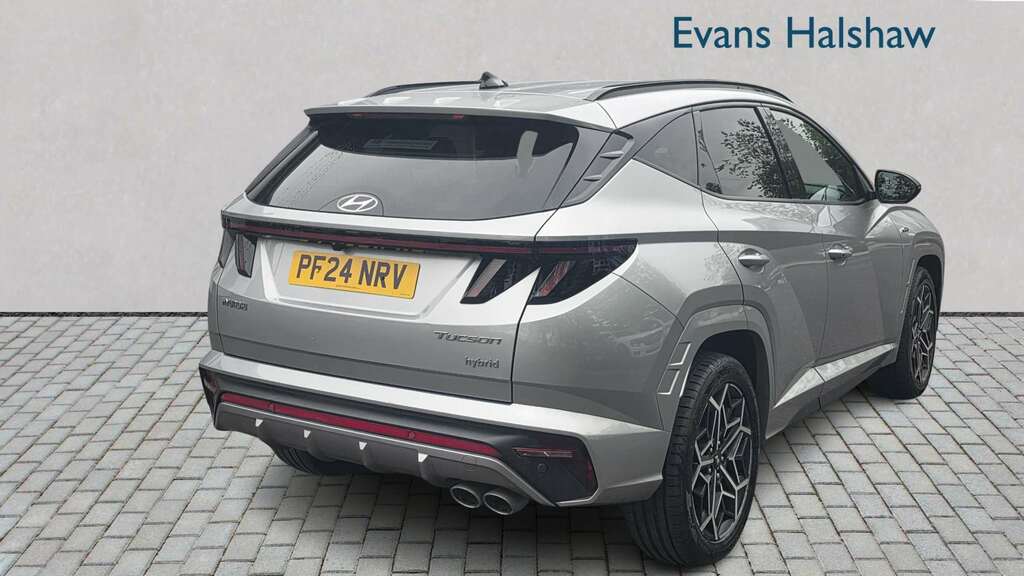 Hyundai Tucson 1.6 Tgdi Hybrid 230 N Line 2Wd 2024 PF24NRV Silver #3