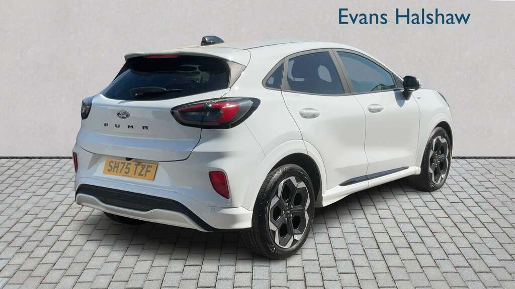 Ford Puma 1.0 Ecoboost Hybrid Mhev St-line X Dct 2025 SH75TZF White #2