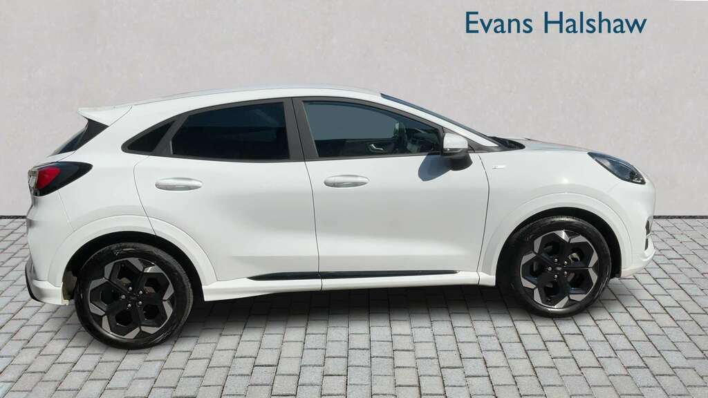 Ford Puma 1.0 Ecoboost Hybrid Mhev St-line X Dct 2025 SH75TZF White #3