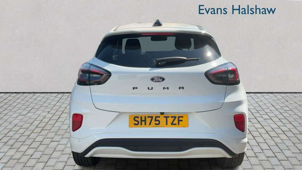 Ford Puma 1.0 Ecoboost Hybrid Mhev St-line X Dct 2025 SH75TZF White #5