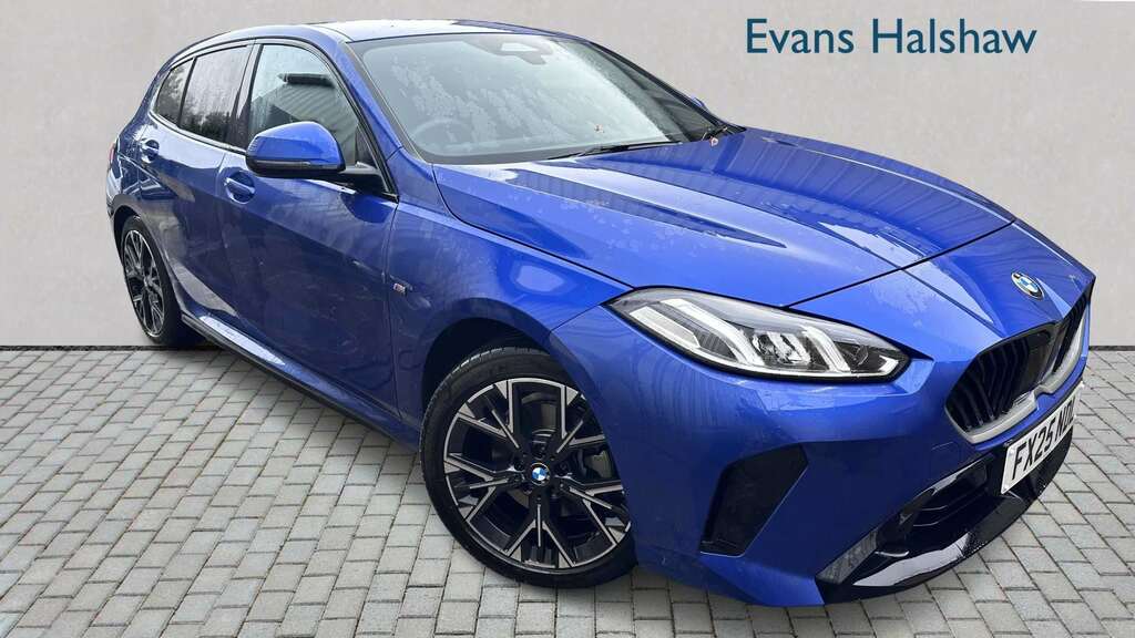 BMW 1 Series 120 M Sport Step 2025 Blue