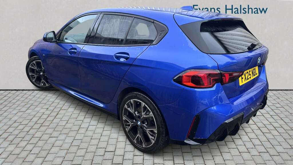 BMW 1 Series 120 M Sport Step 2025 FX25NDL Blue #2