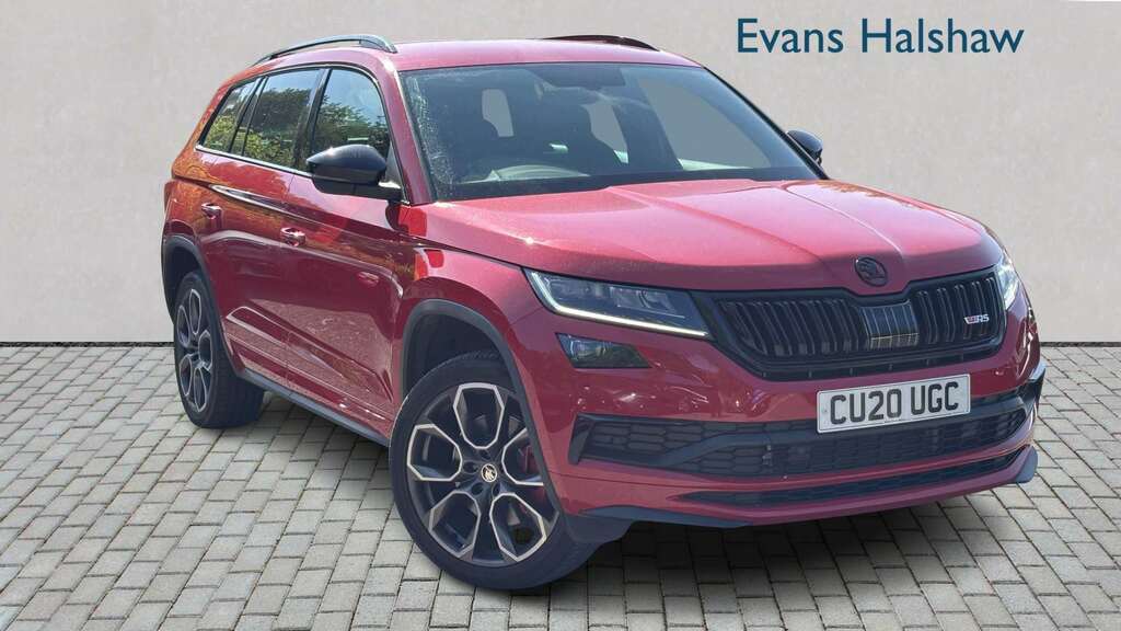 Skoda Kodiaq 2.0 Bitdi 239 Vrs 4X4 Dsg 7 Seat 2020 Red
