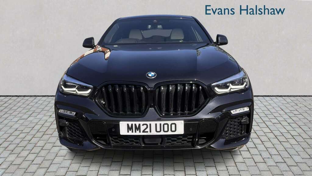 BMW X6 Xdrive30d Mht M Sport Step 2021 Black #4