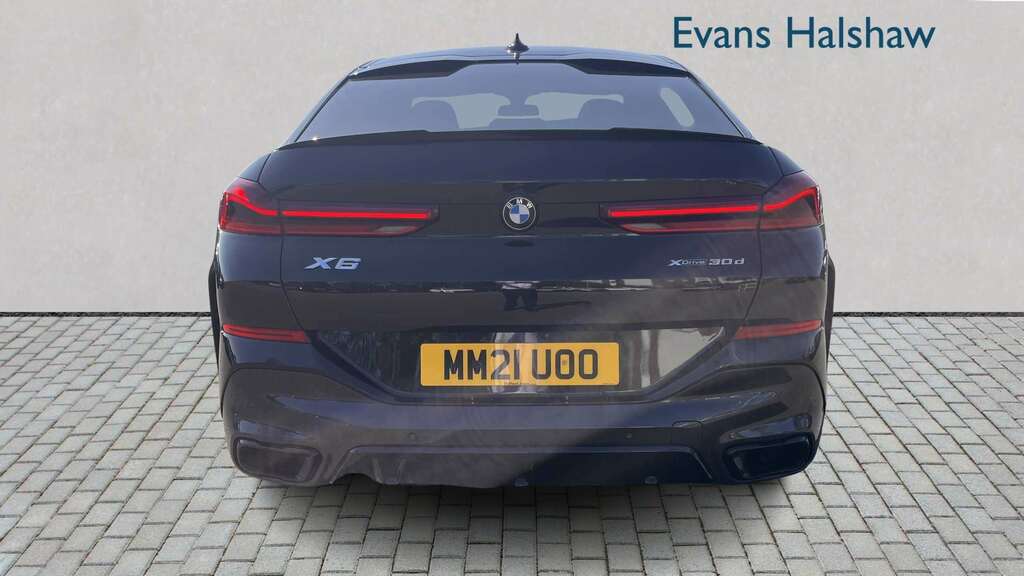 BMW X6 Xdrive30d Mht M Sport Step 2021 Black #4