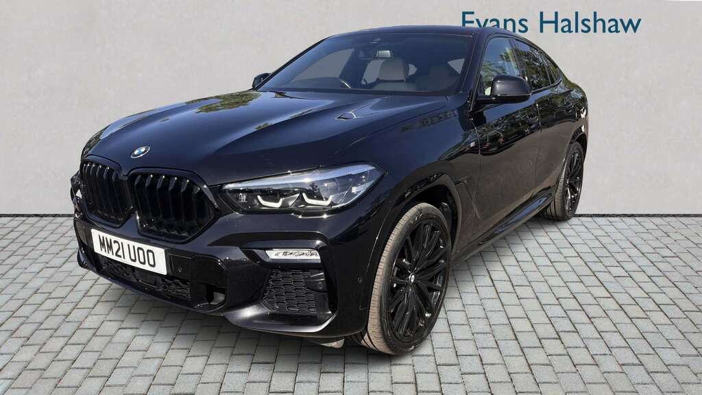 BMW X6 Xdrive30d Mht M Sport Step 2021 Black #5