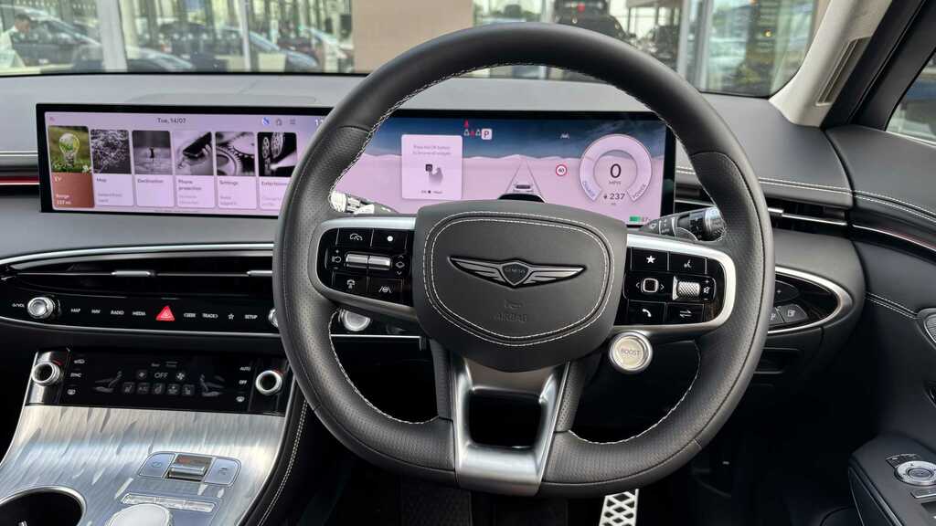 Genesis GV70 2.2D Luxury Awd Blue #10