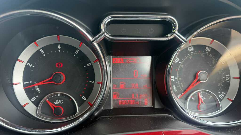 Vauxhall Adam 1.2I Jam 2015 WM15FEP Red #4
