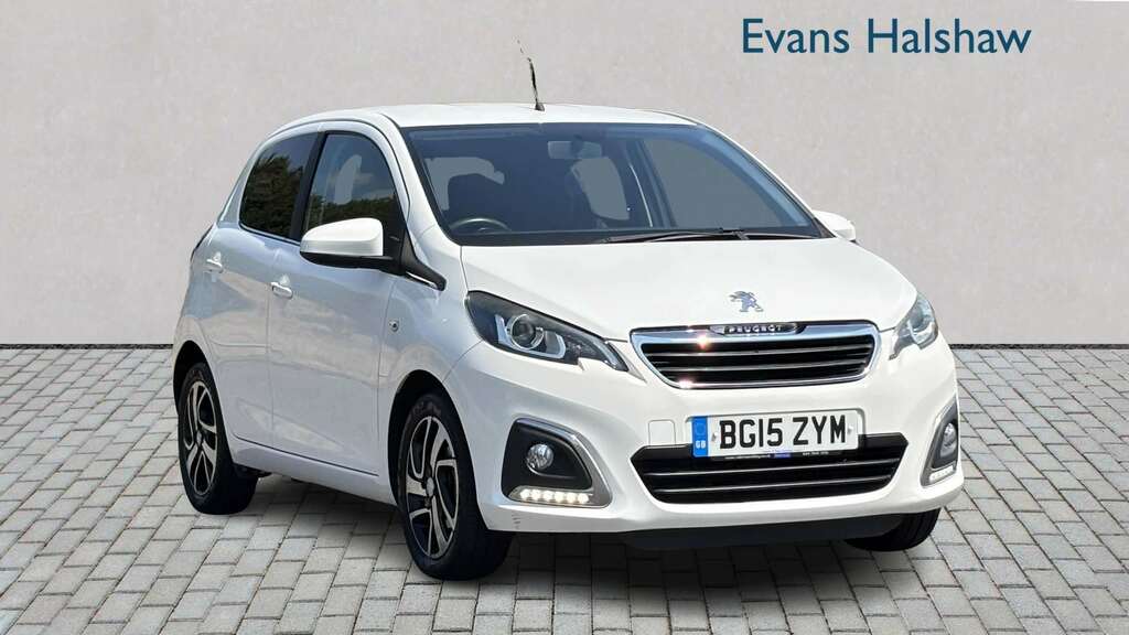 Peugeot 108 1.2 Vti Allure 2015 White