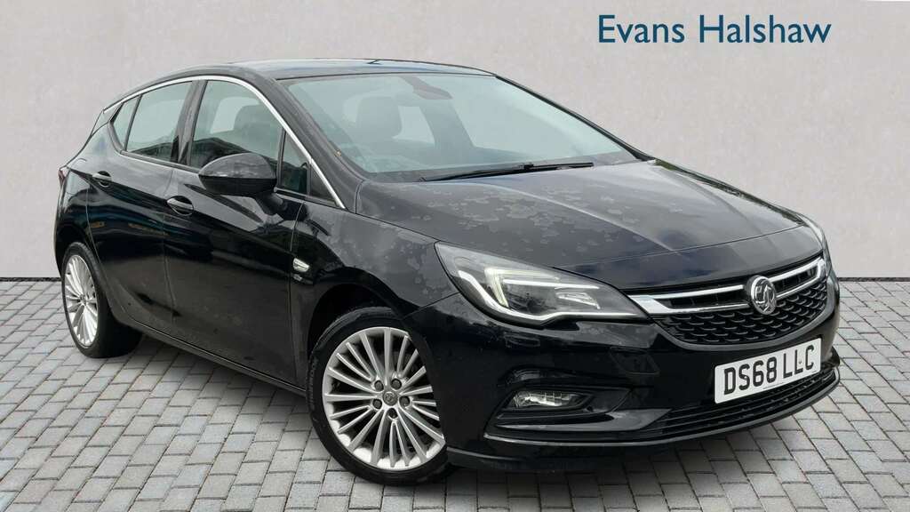 Vauxhall Astra 1.6T 16V 200 Elite Nav 2018 Black