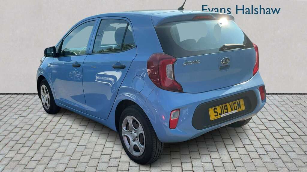 Kia Picanto Hatchback White #2