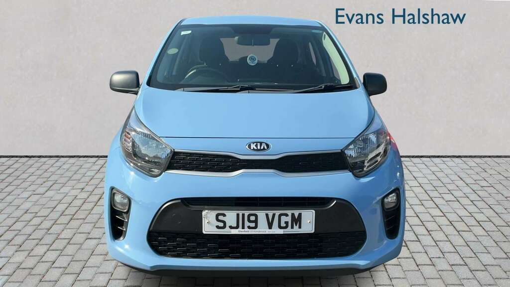 Kia Picanto Hatchback White #4