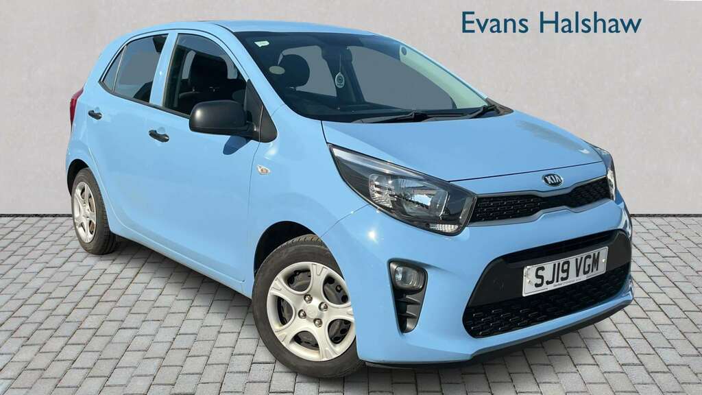 Kia Picanto Hatchback White #1