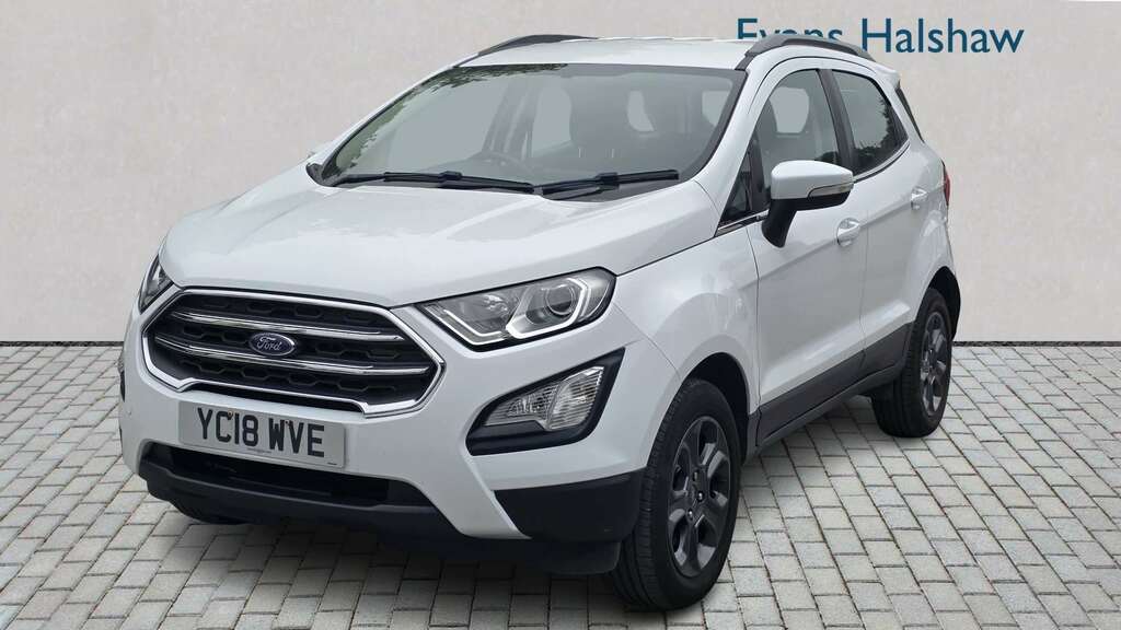 Ford Ecosport 1.0 Ecoboost 125 Zetec 2018 White #3