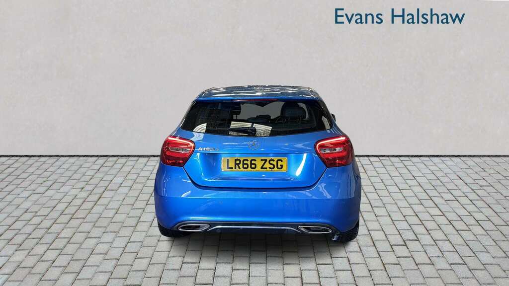 Mercedes-Benz A Class A180d Sport 2016 LR66ZSG Blue #3