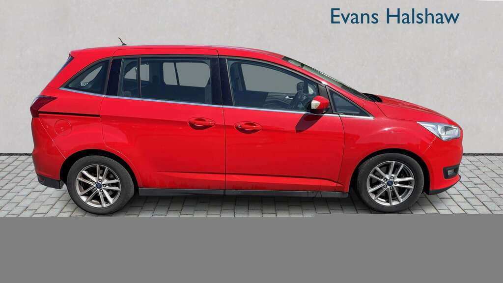 Ford Grand C-Max 1.5 Tdci Zetec Powershift 2016 Red #4