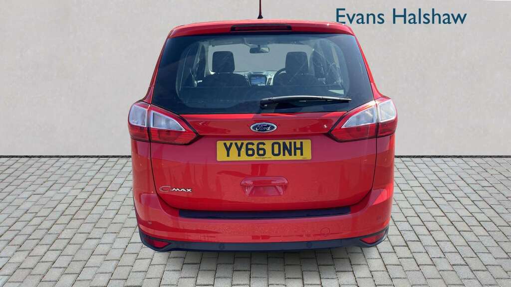 Ford Grand C-Max 1.5 Tdci Zetec Powershift 2016 Red #2