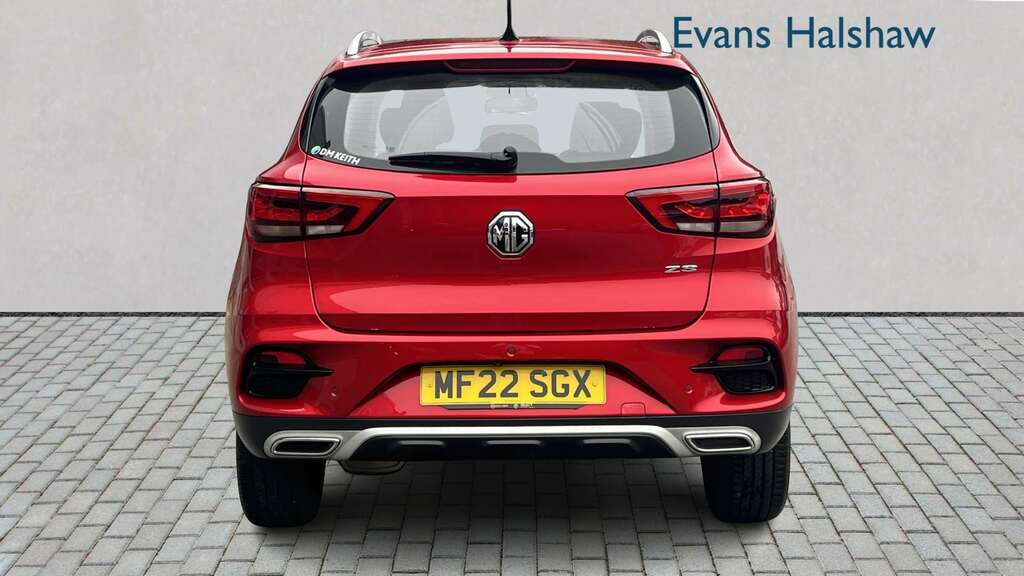 MG ZS 1.5 Vti-tech Exclusive 2022 MF22SGX Red #5