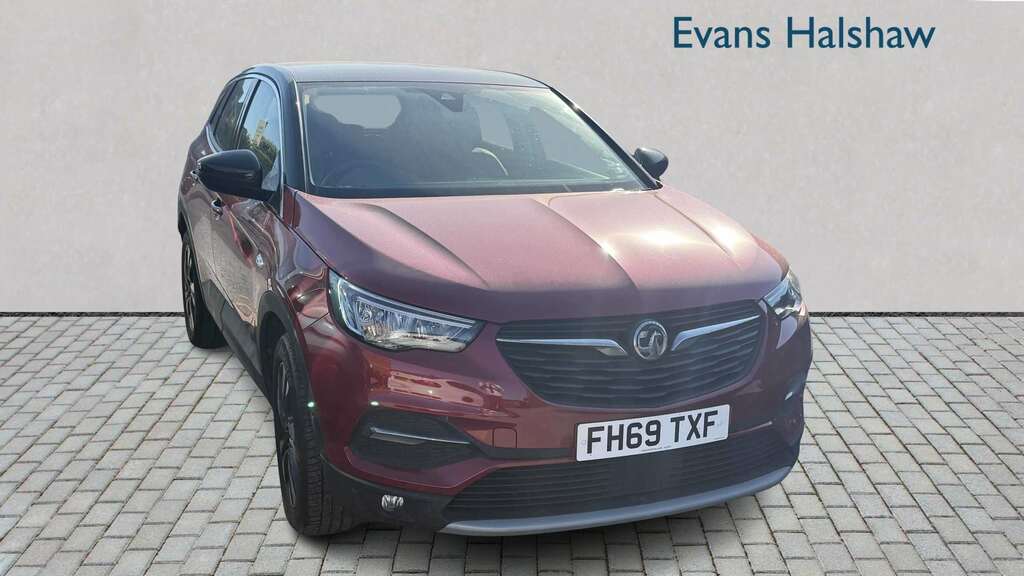 Vauxhall Grandland X 1.2 Turbo Sport Nav 2020 Red