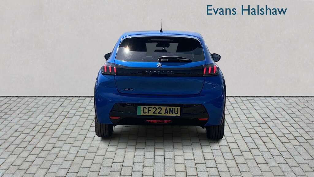 Peugeot e-208 100Kw Allure Premium 50Kwh 2022 Blue #4