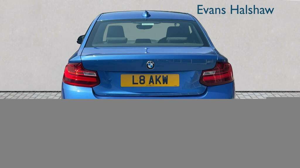BMW 2 Series 218I M Sport 2016 YR16XHG Blue #2