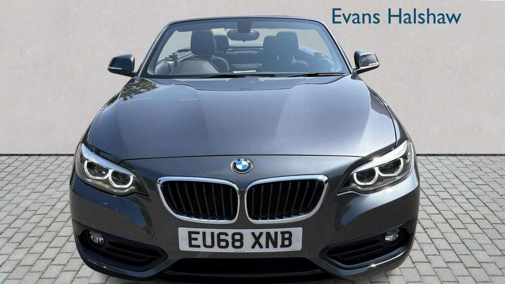 BMW 2 Series 220D Sport Nav 2018 EU68XNB Grey #2