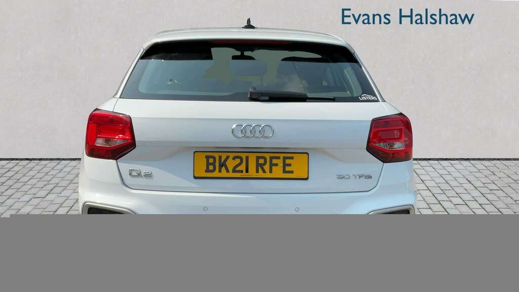 Audi Q2 30 Tfsi Sport 2021 BK21RFE White #3