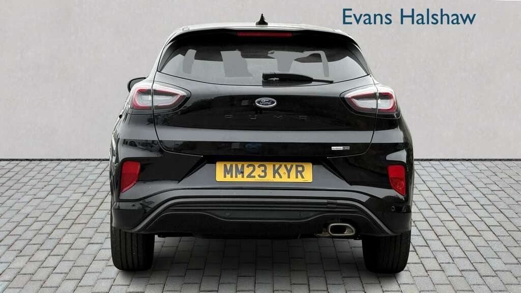 Ford Puma 1.0 Ecoboost Hybrid Mhev 155 St-line X 2023 MM23KYR Black #3
