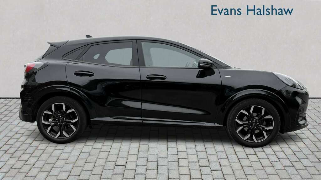 Ford Puma 1.0 Ecoboost Hybrid Mhev 155 St-line X 2023 MM23KYR Black #4