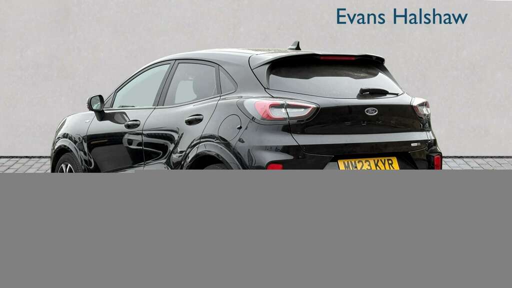 Ford Puma 1.0 Ecoboost Hybrid Mhev 155 St-line X 2023 MM23KYR Black #2