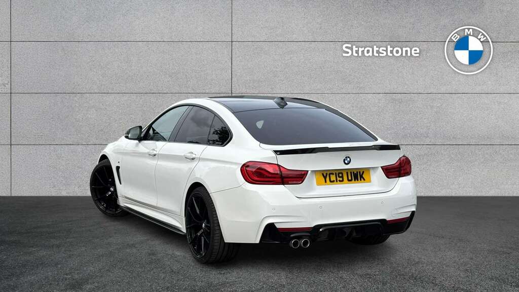 BMW 4 Series 420I M Sport Professional Media 2019 White #2