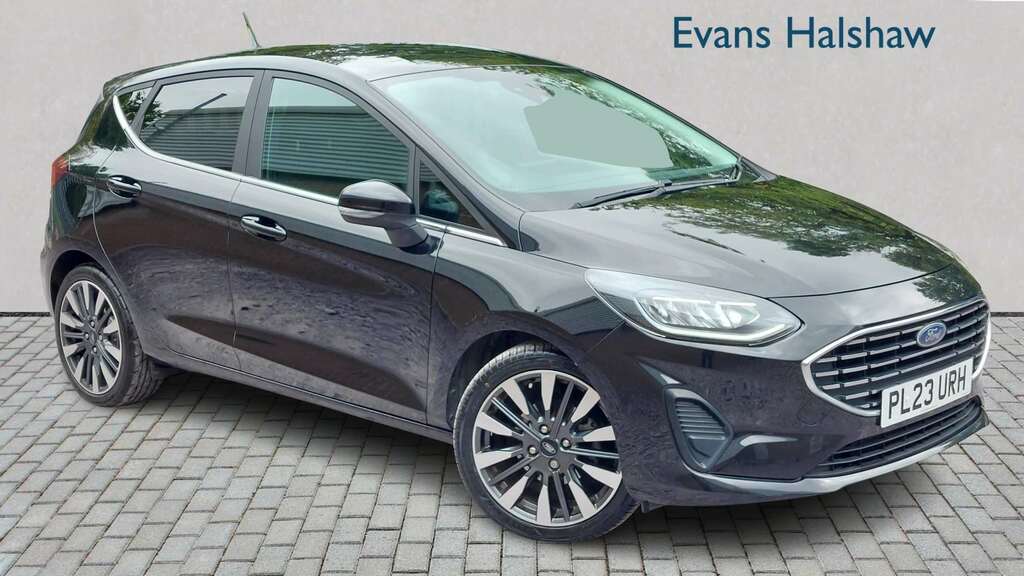 Ford Fiesta 1.0 Ecoboost Hbd Mhev 125 Titanium X 2023 PL23URH Black