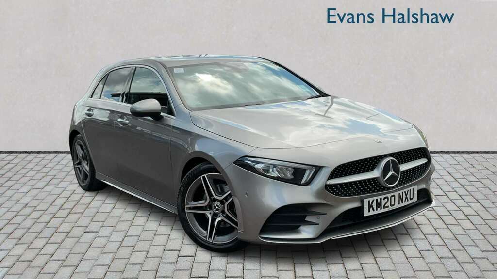 Mercedes-Benz A Class A180d Amg Line Premium 2020 Silver