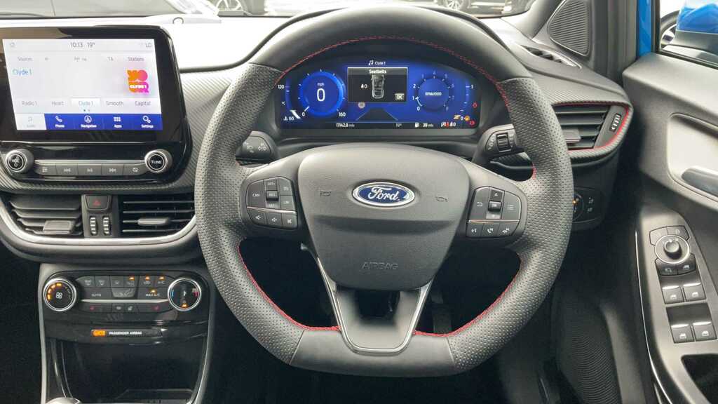 Ford Puma 1.0 Ecoboost Hybrid Mhev St-line X 2024 SF73WHX Blue #5