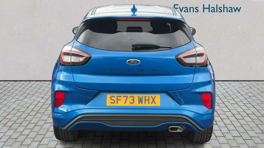 Ford Puma 1.0 Ecoboost Hybrid Mhev St-line X 2024 SF73WHX Blue #3