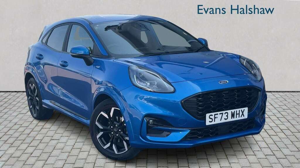 Ford Puma 1.0 Ecoboost Hybrid Mhev St-line X 2024 Blue