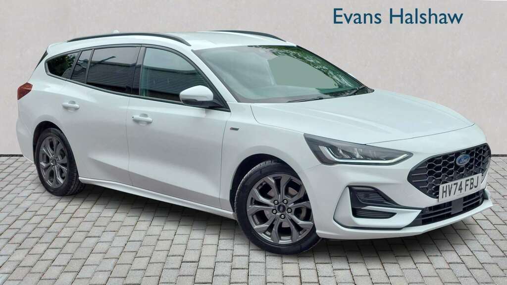 Ford Focus 1.0 Ecoboost Hybrid Mhev St-line 2024 HV74FBJ White