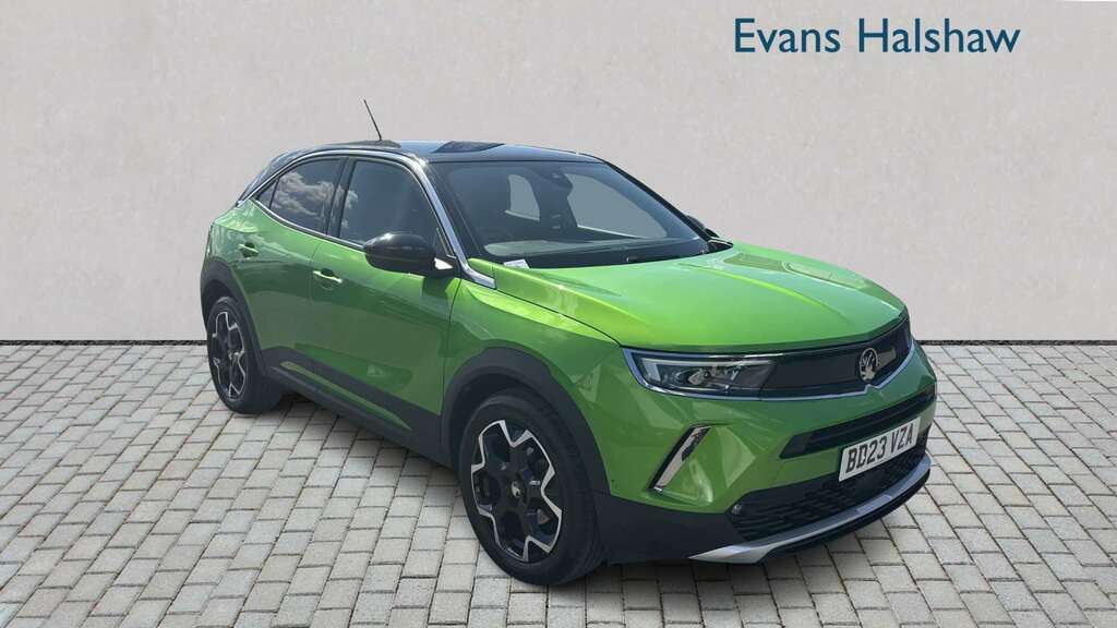 Vauxhall Mokka 1.2 Turbo Ultimate 2023 BD23VZA Green #2