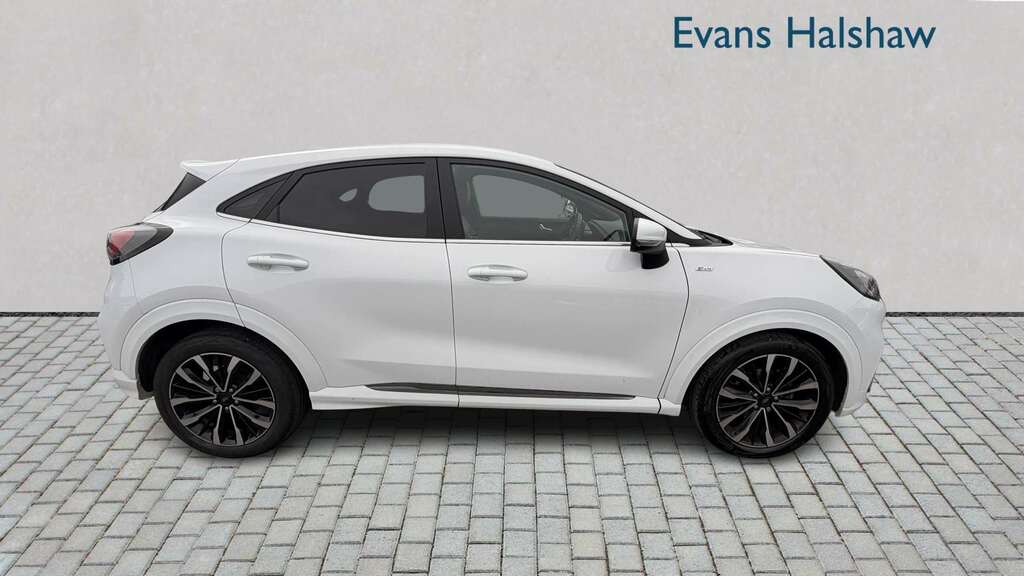 Ford Puma 1.0 Ecoboost Hybrid Mhev St-line Vignale 2023 SB23ZGW White #4