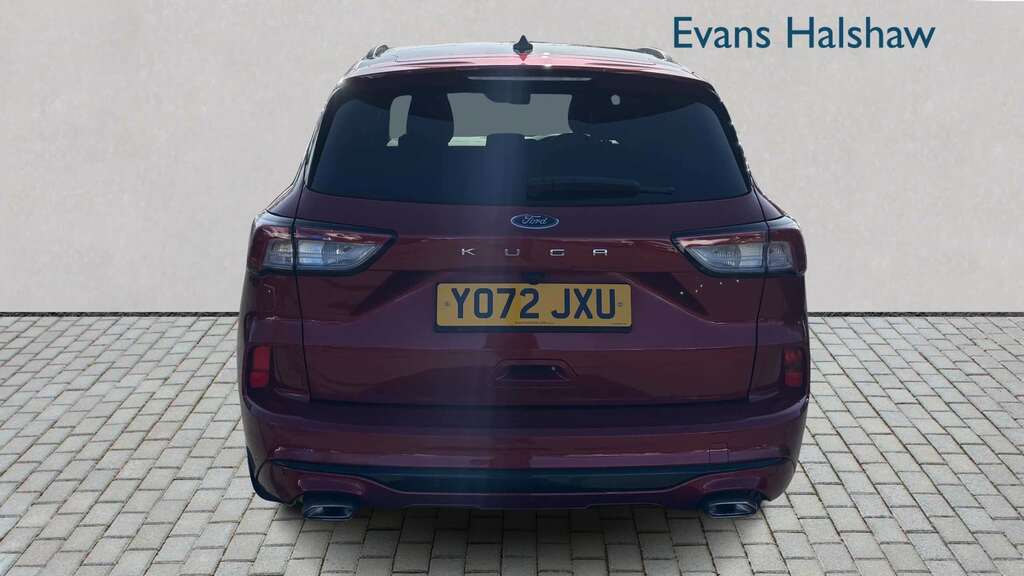 Ford Kuga 1.5 Ecoboost 150 St-line X Edition 2023 YO72JXU Red #4