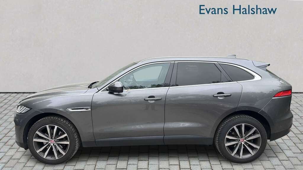 Jaguar F-Pace 3.0D V6 Portfolio Awd 2019 FP19YPG Grey #2