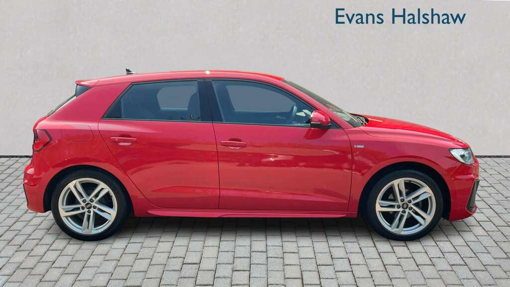 Audi A1 25 Tfsi S Line 2023 DX23XCD Red #3