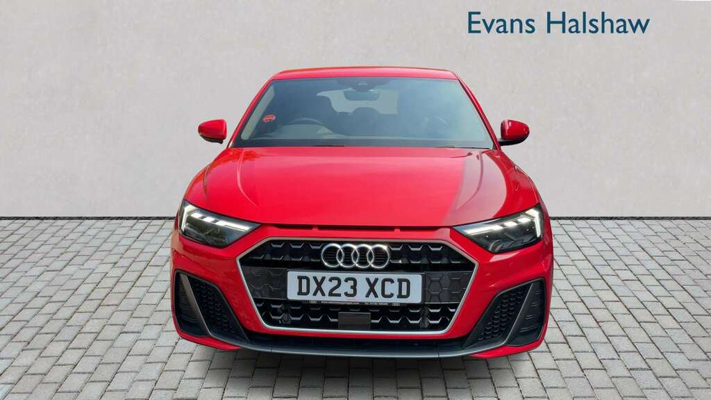 Audi A1 25 Tfsi S Line 2023 DX23XCD Red #4