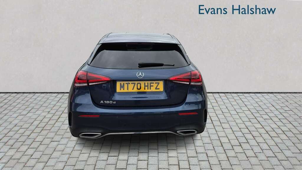 Mercedes-Benz A Class A180d Amg Line Executive 2020 Blue #2