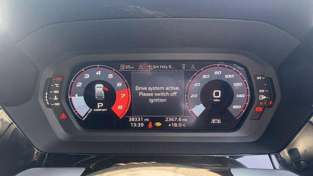 Audi A3 30 Tfsi S Line S Tronic 2023 EK23GUO Black #4