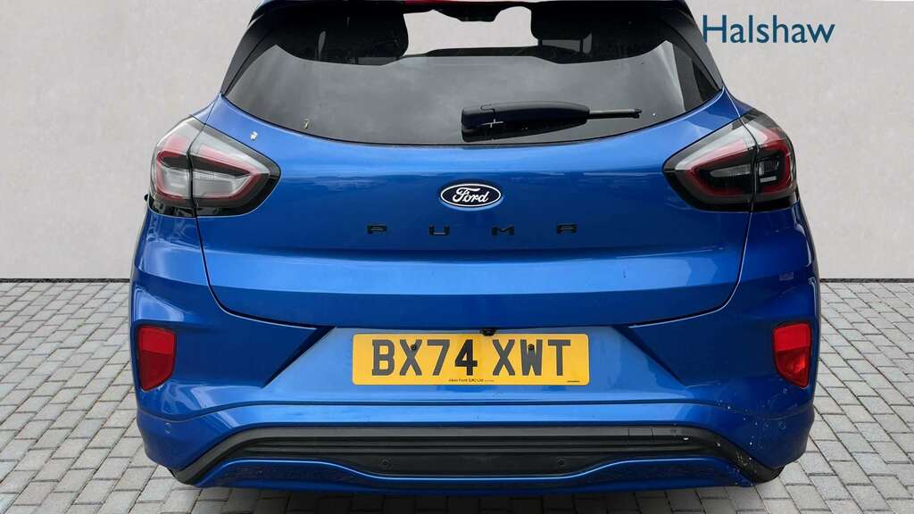 Ford Puma 1.0 Ecoboost Hybrid Mhev St-line X Dct 2024 BX74XWT Blue #2