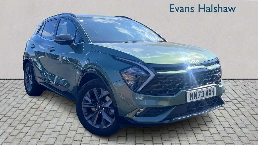 Kia Sportage 1.6T Gdi Hev Gt-line 2023 Green
